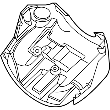 GM 13191502 Cover,Steering Column Lower Trim