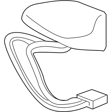 GM 84098589 Antenna Assembly, High Frequency Eccn=5A991 *Black Meet Kt