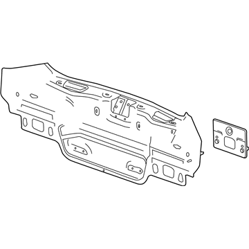 2016 Chevrolet Impala Floor Pan - 23447041