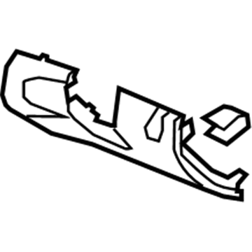 GM 92204543 Panel,Instrument Panel Lower Trim