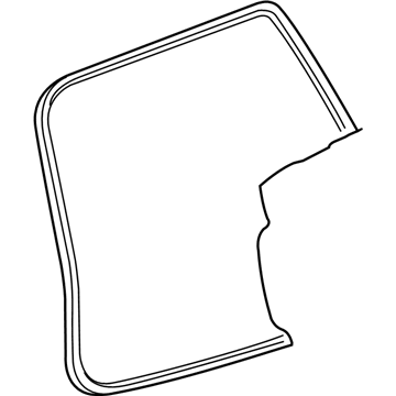 GM 23215002 Weatherstrip Assembly, Lift Gate