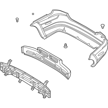 Chevrolet Aveo Bumper - 96403752