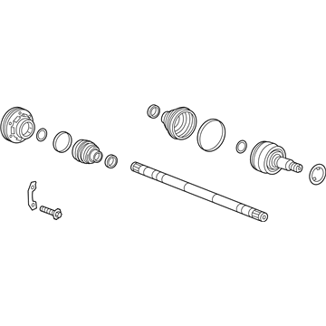 GM 84855964 Shaft Assembly, Rear Whl Drv