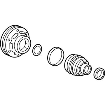 2022 Chevrolet Camaro CV Joint - 84800795