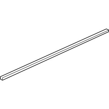 GM 84337035 Molding Assembly, Rear Side Door Window Belt Reveal