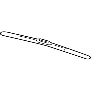 2022 Cadillac XT5 Wiper Blade - 84586337