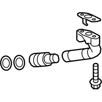 GM 12652350 Pipe Assembly, Turbo Oil Return