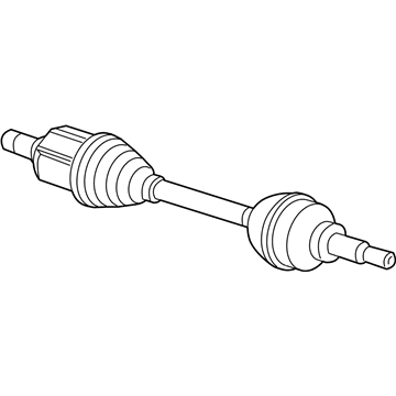 GM 42697361 Shaft Assembly, Front Whl Drv Half