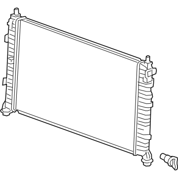 2023 Chevrolet Suburban Radiator - 85566156