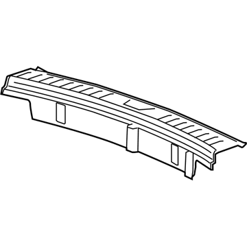 GM 84256066 Molding Assembly, L/Gate Sill Garn *Black