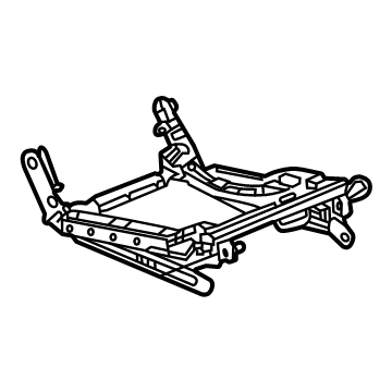 GM 84814560 Frame Assembly, 3Rd Row St Cush