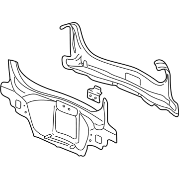 2005 Cadillac CTS Floor Pan - 15903919