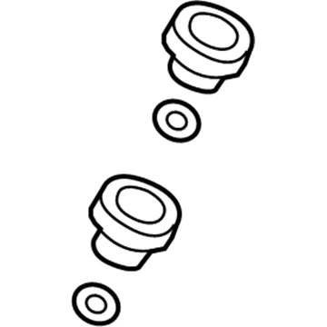 GM 12648598 Tube Assembly, Oil Filler (W/Cap)