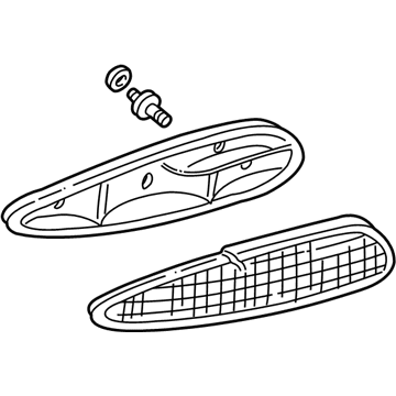 GM 5976011 Lamp Assembly, Tail