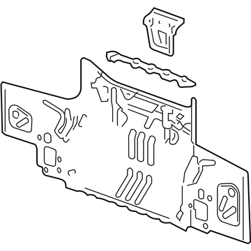 2017 Chevrolet Camaro Floor Pan - 84154027