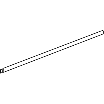 GM 22775442 Molding Assembly, Front Side Door *Ex Brt Chrom