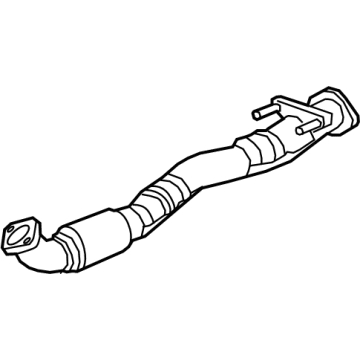 Chevrolet Equinox Exhaust Pipe - 84402040