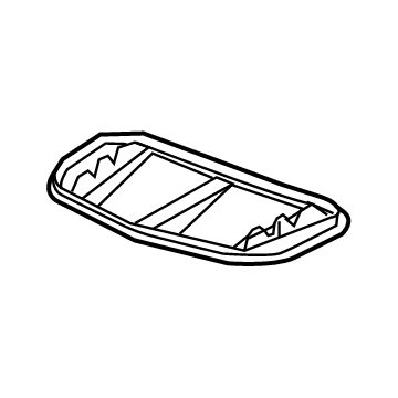 GM 84338460 Deflector Assembly, Hood Wat