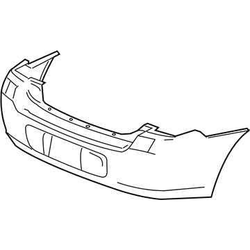 Chevrolet Malibu Bumper - 89025067