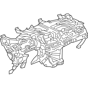 GM 84079496 Carrier Assembly, Instrument Panel