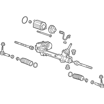 Chevrolet Cruze Rack And Pinion - 39107560