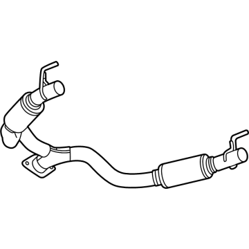 Chevrolet Suburban Muffler - 84707618