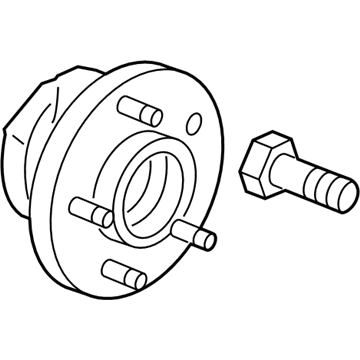 2022 Chevrolet Malibu Wheel Bearing - 13543412