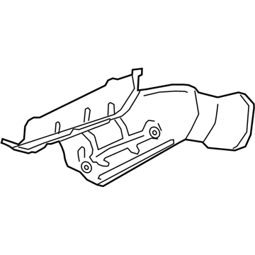 GM 23408837 Shield, Fuel Tank