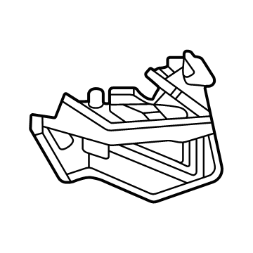 GM 42752445 Bracket Assembly, Rear Bpr Fascia T/Lp Opg