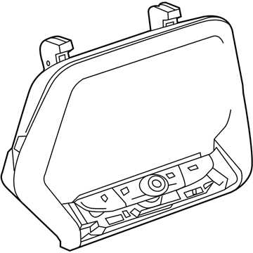 GM 84229264 Control Assembly, Amplitude Modulation/Frequency Modulation Stereo Radio