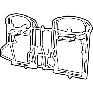 GM 92146842 Frame,Rear Seat Back Cushion