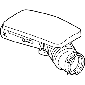 Cadillac CTS Air Intake Coupling - 22844631