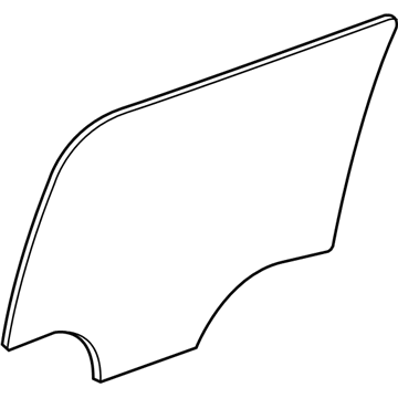 GM 84321998 Window, Rear S/D