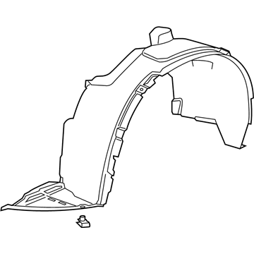 GM 95142651 Liner Assembly, Front Wheelhouse