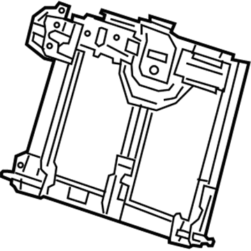 GM 13514181 Frame, Rear Seat Back