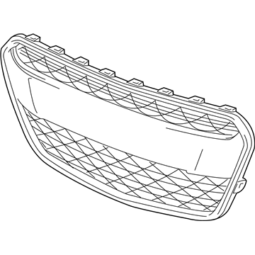 GM 42497032 Grille Assembly, Front Lower