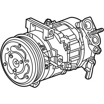 2022 Cadillac CT5 A/C Compressor - 84787282