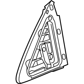 GM 22976564 Gasket, Outside Rear View Mirror