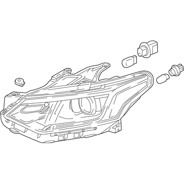 GM 84887860 Headlamp Assembly, Front