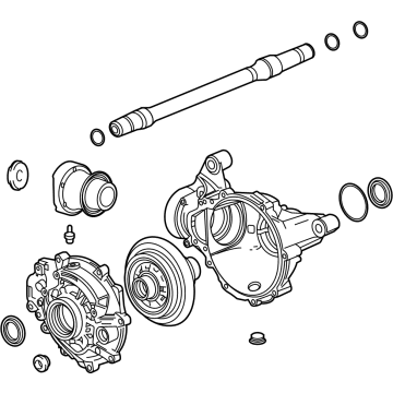 GM 84547504 Carrier Assembly, Front Diff