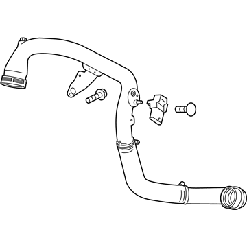 2014 Chevrolet Malibu Cooling Hose - 23131218