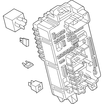 2024 Chevrolet Silverado Fuse Box - 87829565