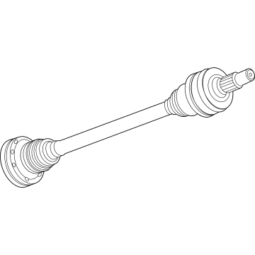 GM 84492508 Rear Wheel Drive Shaft Assembly