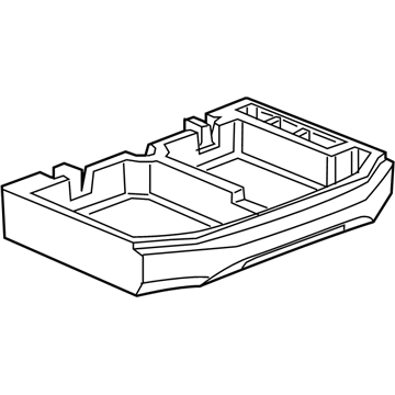 GM 22844337 Support, Rear Compartment Floor Panel Trim