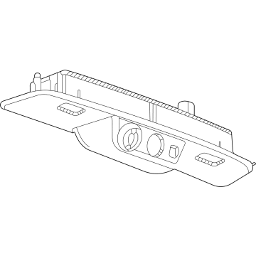 GM 84723575 Lamp Assembly, Rear Lic Plt