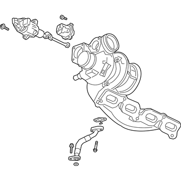 2019 Cadillac CT6 Turbocharger - 12687701