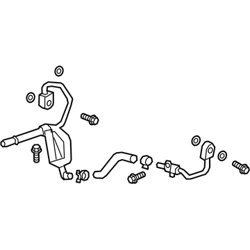 2019 Cadillac CT6 Coolant Pipe - 12696230