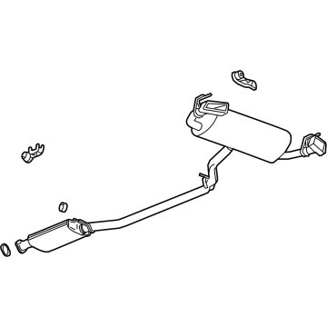 2021 Cadillac XT5 Exhaust Pipe - 85154371