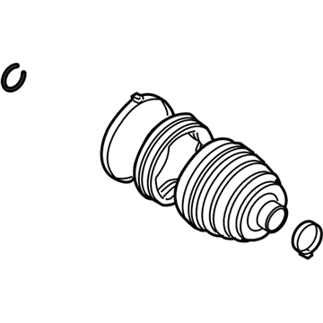 Cadillac CTS CV Boot - 88957225