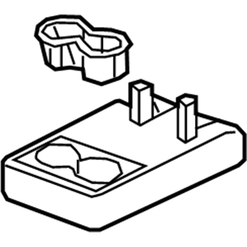 GM 84694656 Armrest Assembly, R/Seat *Black